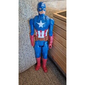 Marvel Avengers Titan Hero Series Captain America Action Figure,‎ 12-Inch Toy,